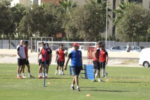 Trabajando la estrategia con la plantilla.
