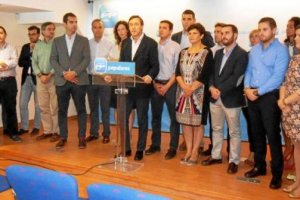 Rueda de prensa tras la primera reunión del Comité de Campaña.