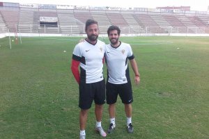 Ricardo Molina y Eduardo Frapolli en el Juan Rojas.