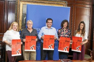 Presentación ayer en Diputación del festival Flamenco 340.