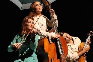 ‘The Funamviolistas’, espectáculo que vino a ‘Delicatessen’ el pasado 2014. 