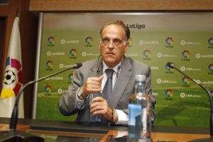 Javier Tebas, presidente de la LFP.