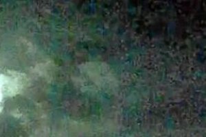 Imagen de la bola de fuego captada por las cámaras de Calar Alto.