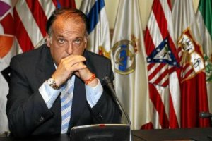 Javier Tebas, presidente de la LFP.
