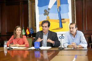 Presentación del Maratón 48x3, ayer en Diputación.