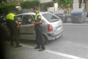 Desperfectos en el vehículo atacado