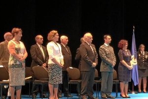  Josefa Soria, Lidia León, Javier García del Águila, Luis Carlos Guijo y María de los Ángeles Pérez