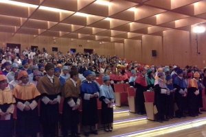 Doctores en el inicio del curso académico en la UAL.