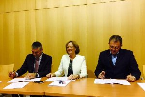 Foto faceboock de Ortiz Bono, delegado Agriultura