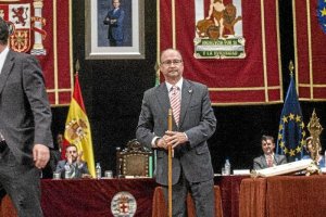 El alcalde, el pasado 13 de junio.
