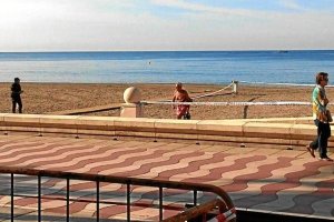 Esta mañana acordonaron la zona.