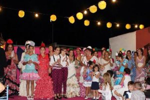 Imagen una vez terminado el desfile.