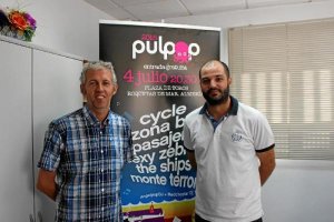 José Luis Pérez Blanco y Francisco Martínez, responsables de Pulpop.