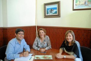 Alexis Pineda, Sonia Ferrer y Esperanza Pérez.