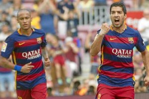 Luis Suárez y Neymar toman el mando goleador.