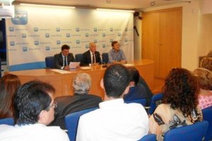 Reunión en la sede del PP.