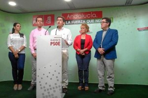 Parlamentarios almerienses del PSOE.