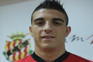 Fran Vélez, en su etapa en el Nástic de Tarragona.