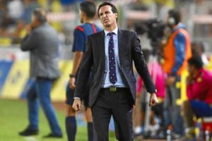 Unai Emery quiere levantar la moral de la tropa.