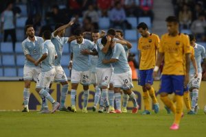 El Celta pasó por encima del Barça en Balaídos.