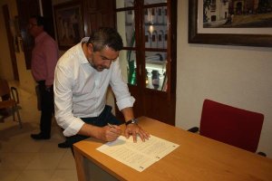 El alcalde Juan Antonio Lorenzo