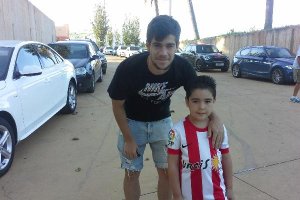 El pequeño con Pozo.