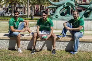 Los tres jugadores.