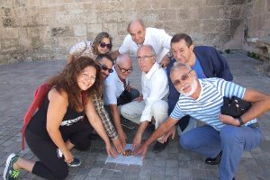 Integrantes de la Asociación Almería Jacobea y la primera peregrina que hará el camino desde Almería.