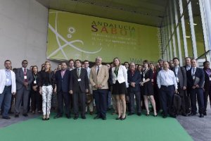 Participantes en los encuentros comerciales.