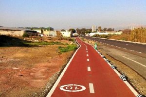 Este año hay 42 kilómetros nuevos de carril bici. 