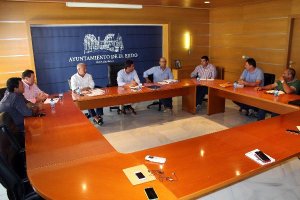 Uno de los momentos de la reunión.