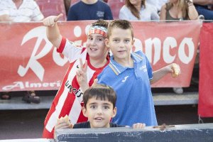 Aficionados del Almería.