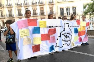 Cabecera de la manifestación
