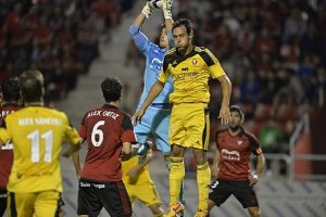 Unai García, el día que cometió alineación indebida.