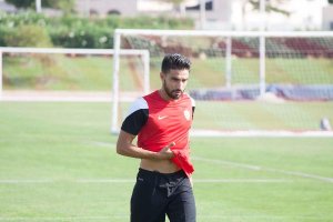 Chuli ha vuelto a perderse el entrenamiento.
