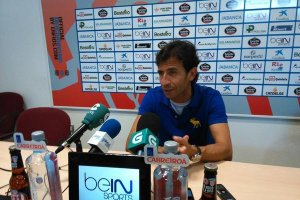 Luis Milla, entrenador del Lugo.