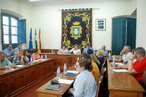 Imagen del Pleno celebrado el martes en el Ayuntamiento de Níjar.