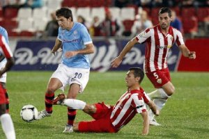 El Almería ganó 2-0 al Celta y perdió 3-0 en Balaídos.