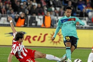 Aquella noche Almería soñaba con la gran final.