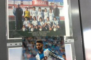 Rubén Duarte alevín en Los Molinos y en Primera con el Espanyol.