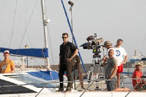 Grabación en Almerimar de Mar de plástico.