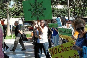 Imagen de archivo de una movilización de El Timón.