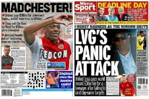 Las portadas lanzaron la noticia.