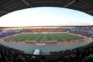 El Estadio de los Juegos Mediterráneos tendrá un gran ambiente esta temporada.