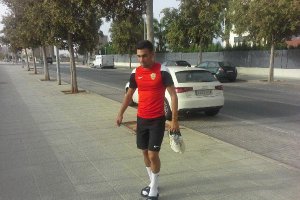 Dani Romera, este lunes.