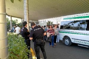 Unidad de la Policía en Torrecárdenas en una imagen de archivo.