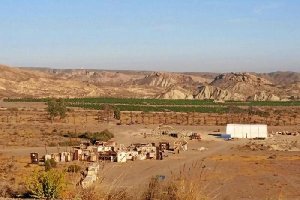 Construcción de decorados para la serie en El Chorrillo. (Foto: David López)