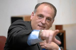 Javier Tebas sigue danco caché a la Liga Profesional.