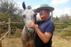  Juan Carreño no concibe la vida sin los caballos.