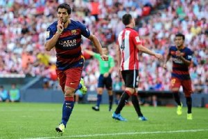 Luis Suárez hizo callar la Catedral.
